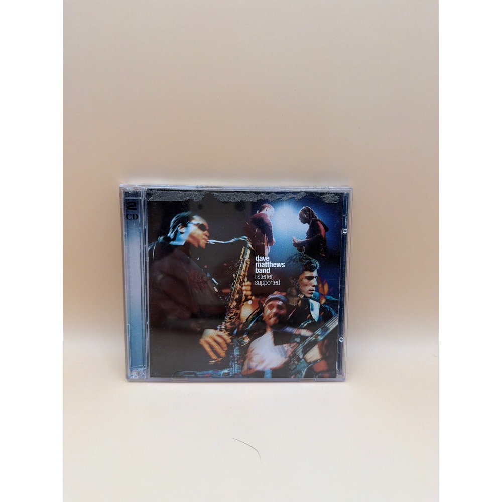 Dave Matthews Band Listener‎ Supported 2 CD Live Album 1999 078636789828
